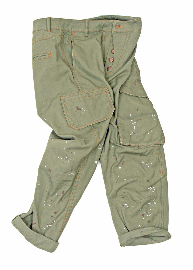 Painted Cargo Pants - Unisex