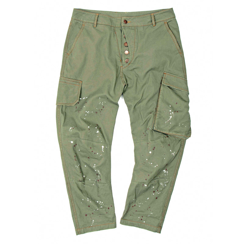 Buy Jack & Jones Men Olive Green Cargo Trousers - Trousers for Men 663106 |  Myntra