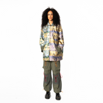 Loose Fit Overshirt - Contrasting Vintage Tropical
